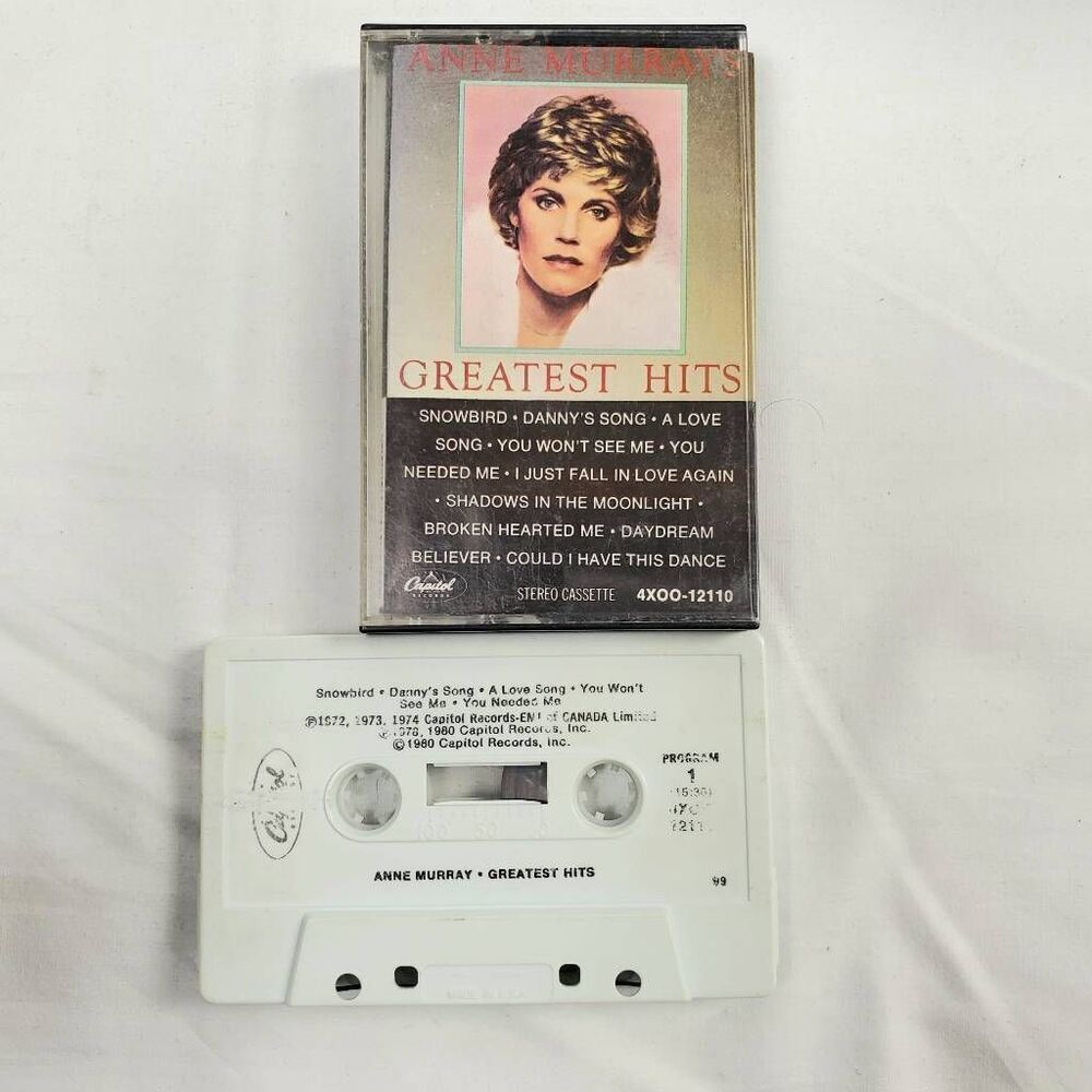 Anne Murray – Greatest Hits Cassette Album Capitol Records 1980